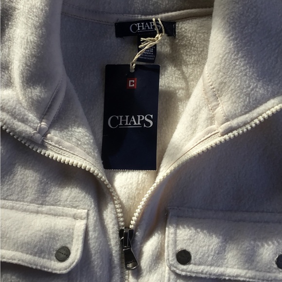 Chaps polar fleece vest .Size M - Picture 2 of 7